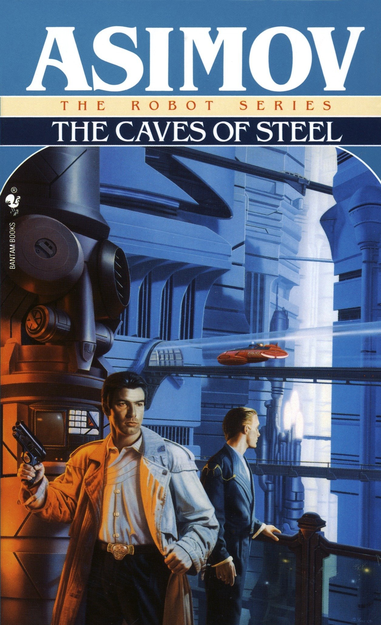 Айзек Азимов: Caves of Steel (The Isaac Asimov Collection Edition) (1986, Doubleday)