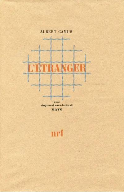 Albert Camus: L'Étranger (French language, 1946, Éditions Gallimard)